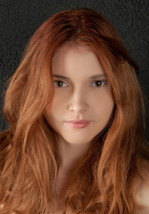 Older and younger redheads in lingerie meet for lesbian relations